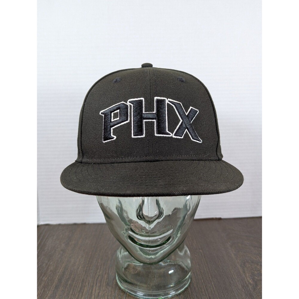 New Era 9fifty NBA Phoenix Suns Hat Cap Black OSFA Adjustable Embroidered